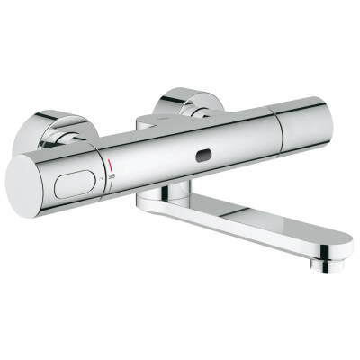 Grohe Eurosmart Cosmopolitan E Duvardan, Fotoselli Ve Termostatik Sıcaklık Kontrollü Lavabo Bataryası - 36333000 - GROHE