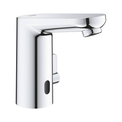 Grohe Eurosmart Cosmopolitan E Fotoselli Lavabo Bataryası, 1/2', Çift Su Girişli Ayarlanabilir Sıcaklık Sınırlayıcısı - 36325002 - GROHE