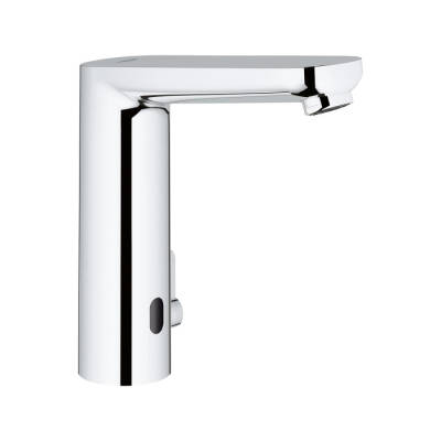 Grohe Eurosmart Cosmopolitan E Fotoselli Lavabo Bataryası, 1/2', L-Boyut, Çift Su Girişli, Ayarlanabilir Sıcaklık Sınırlayıcısı - 36421000 - GROHE