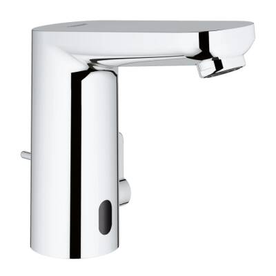 Grohe Eurosmart Cosmopolitan E Fotoselli Lavabo Bataryası, Çift Su Girişli Ayarlanabilir Sıcaklık Sınırlayıcısı - 36331001 - GROHE