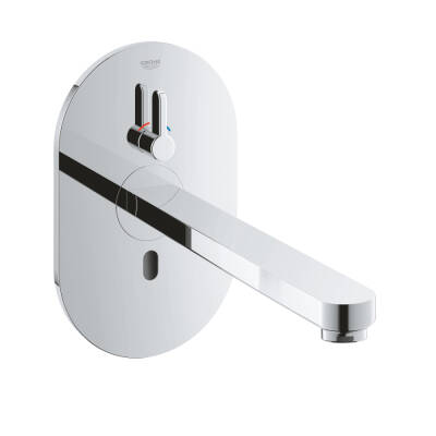 Grohe Eurosmart Cosmopolitan E Fotoselli Lavabo Bataryası, Çift Su Girişli Ayarlanabilir Sıcaklık Sınırlayıcısı - 36376000 - GROHE