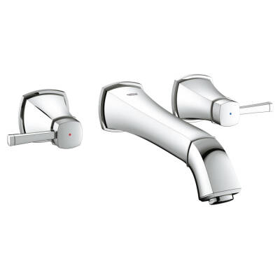 Grohe Grandera 3 Delikli Lavabo Bataryası 1/2' M-Boyut - 20415000 - GROHE