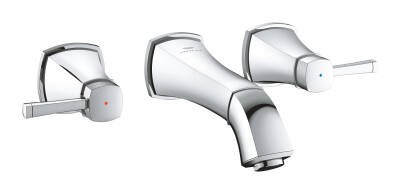 Grohe Grandera 3 Delikli Lavabo Bataryası 1/2' M-Boyut - 20622000 - GROHE