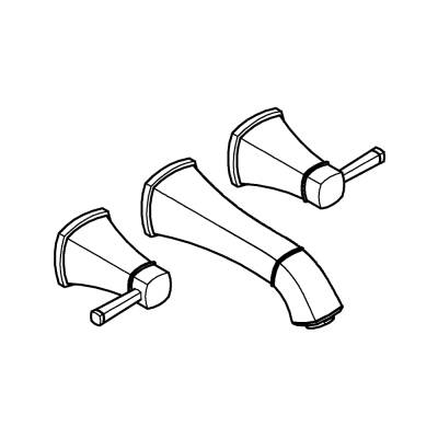 Grohe Grandera 3 Delikli Lavabo Bataryası 1/2' M-Boyut - 20622000 - GROHE (2)