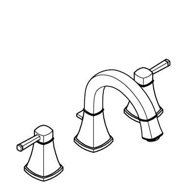 Grohe Grandera 3 Delikli Lavabo Bataryası 1/2' M-Boyut - 20624000 - GROHE (2)