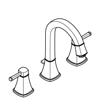 Grohe Grandera 3 Delikli Lavabo Bataryası L-Boyut - 20619IG0 - GROHE (2)