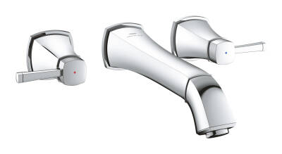 Grohe Grandera 3 Delikli Lavabo Bataryası L-Boyut - 20623000 - GROHE