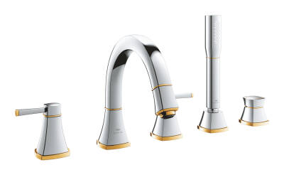 Grohe Grandera 5 Delikli Küvet Bataryası - 29415IG0 - GROHE
