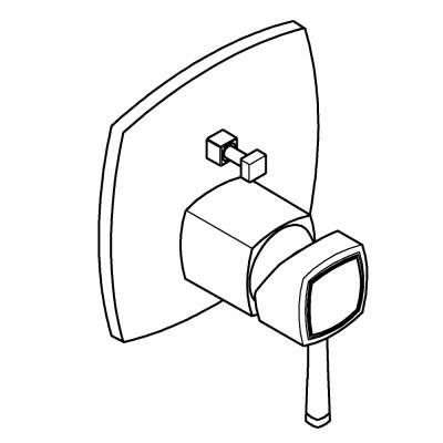 Grohe Grandera Ankastre Banyo/Duş Bataryası - 24260IG0 - GROHE (2)