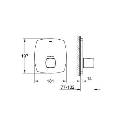 Grohe Grandera Merkezi Termostatik Kumanda - 19941000 - GROHE (1)