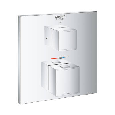 Grohe Grohtherm Cube Ankastre Termostatik Banyo Bataryası - 24153000 - GROHE