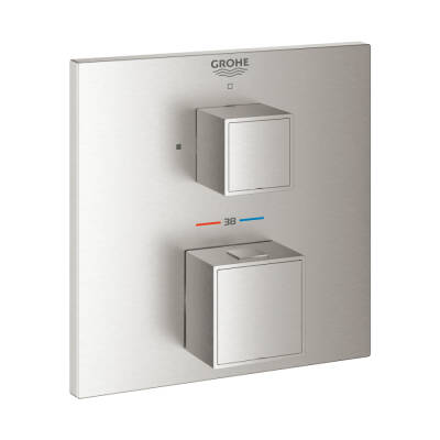 Grohe Grohtherm Cube Ankastre Termostatik Banyo Bataryası - 24153Dc0 - GROHE