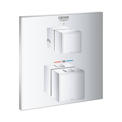 Grohe Grohtherm Cube Termostatik Banyo/Duş Bataryası - 24154000 - GROHE
