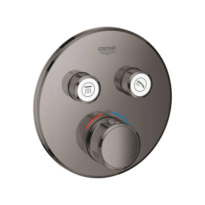 Grohe Grohtherm Smartcontrol Çift Valfli Akış Kontrollü, Ankastre Termostatik Duş Bataryası - 29119A00 - GROHE