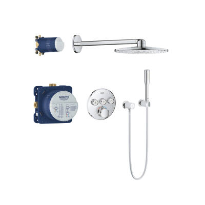Grohe Grohtherm Smartcontrol Rainshower Smartactive 310 Duş Seti - 34705000 - GROHE