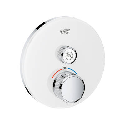 Grohe Grohtherm Smartcontrol Tek Valfli Akış Kontrollü, Ankastre Termostatik Duş Bataryası - 29150Ls0 - GROHE