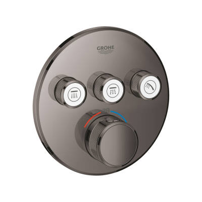 Grohe Grohtherm Smartcontrol Üç Valfli Akış Kontrollü, Ankastre Termostatik Duş Bataryası - 29121A00 - GROHE
