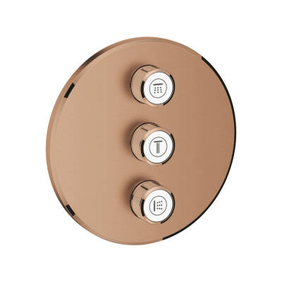 Grohe Grohtherm Smartcontrol Üç Valfli Akış Kontrollü Kumanda - 29122Dl0 - GROHE