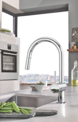 Grohe Minta Tek Kumandalı Eviye Bataryası - 32321002 - GROHE (2)