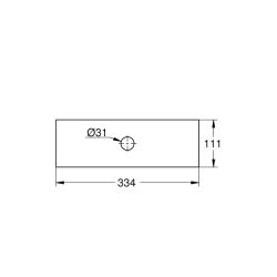 Grohe Rainshower Aqua #1 Hole - 26784000 - 2