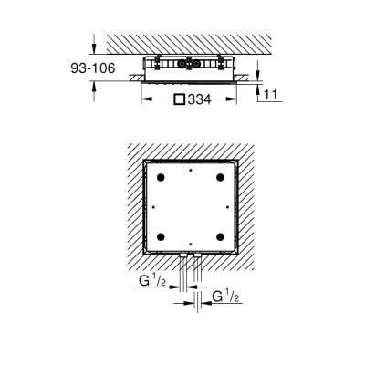 Grohe Rainshower Aqua Duo - 26733000 - GROHE (1)