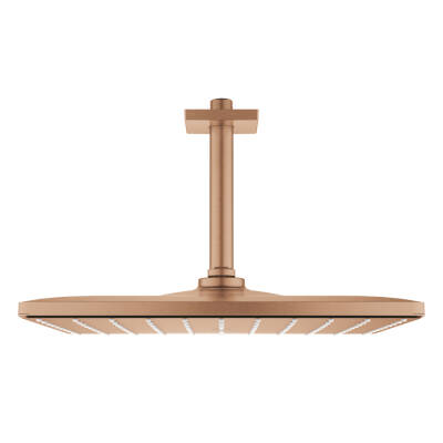 Grohe Rainshower Mono 310 Cube Tepe Duşu Seti 142 Mm, Tek Akışlı - 26566Dl0 - GROHE