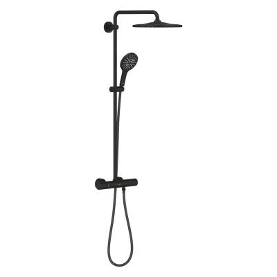 Grohe Rainshower Smartactive 310 Duvara Monte Termostatik Bataryalı Duş Sistemi (22119Kf0) - GROHE