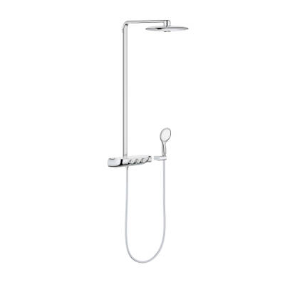 Grohe Rainshower System Smartcontrol Duo 360 Duvara Monte Termostatik Bataryalı Duş Sistemi - 26250000 - GROHE