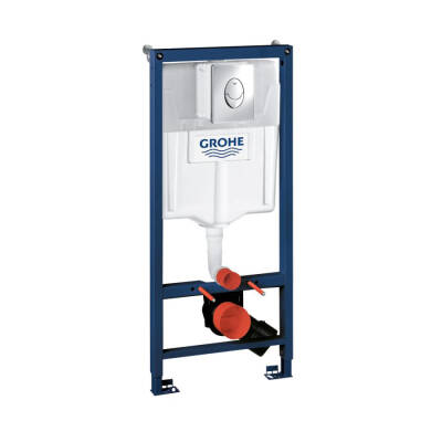 Grohe Rapid Sl 3'Ü 1 Arada Wc Gömme Rezervuar Seti, 1.13 M Montaj Yüksekliği - 38721001 - GROHE