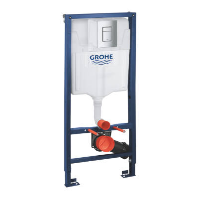 Grohe Rapid Sl 3'Ü 1 Arada Wc Gömme Rezervuar Seti, 1.13 M Montaj Yüksekliği - 38772001 - GROHE