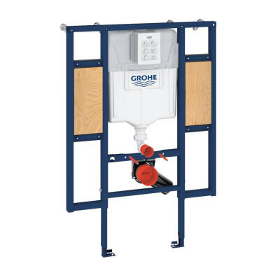 Grohe Rapid Sl Engelli Wc, Gömme Rezervuar, 1.13 M Montaj Yüksekliği, Duvar Desteği İçin Montaj Ekipmanları İle - 39140000 - GROHE