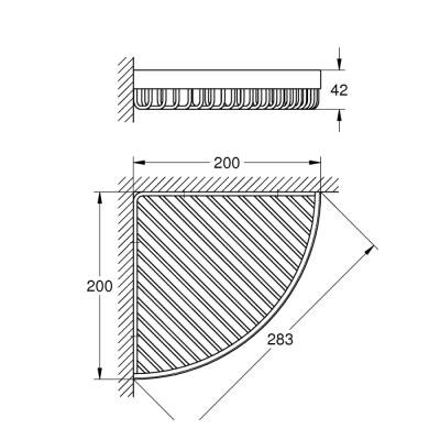 Grohe Selection Cube Sabunluk - 40809000 - GROHE (1)