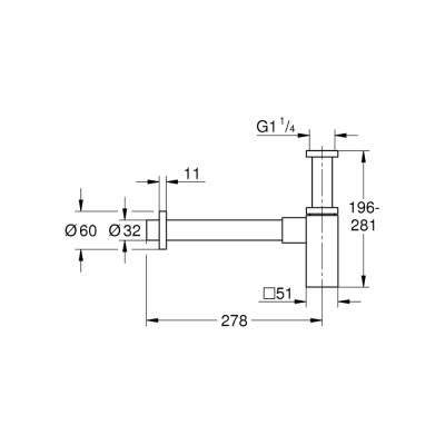 Grohe Sifon - 40564A00 - GROHE (1)