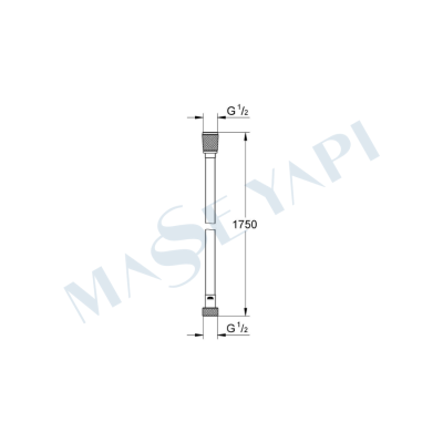 Grohe Silverflex Duş Hortumu (28388Kf1) - GROHE (1)