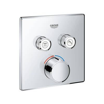 Grohe Smartcontrol Çift Valfli Akış Kontrollü Ankastre Duş Bataryası - 29148000 - GROHE