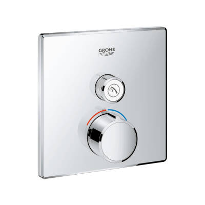 Grohe Smartcontrol Tek Valfli Akış Kontrollü Ankastre Duş Bataryası - 29147000 - GROHE