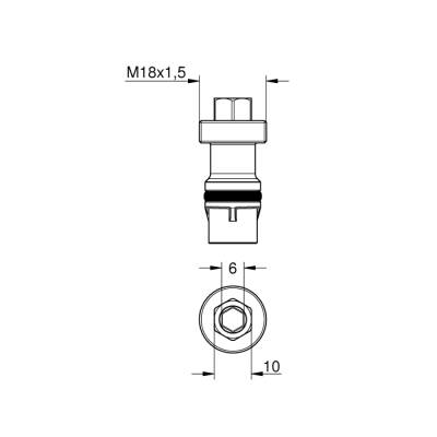 Grohe Su Akışı Engelleyici - 1405300M - GROHE (1)