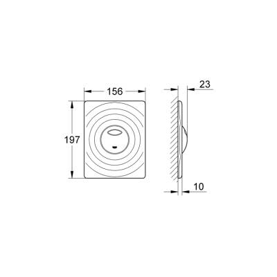 Grohe Surf Kumanda Paneli - 38861000 - GROHE (1)