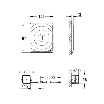 Grohe Tectron Surf Fotoselli Kumanda Paneli - 38699001 - GROHE (1)