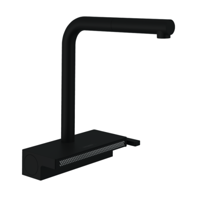 HansGrohe Aquno Select M81 Tek Kollu Eviye Bataryası 250, Çekilebilir Gaga, 2Jet - 73836670 - HANSGROHE