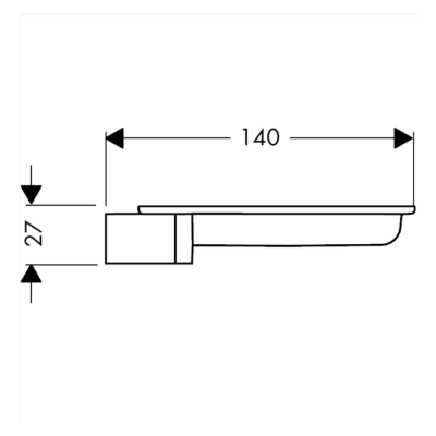 HansGrohe Casetta Casetta'S Sabunluk - 28684000 - HANSGROHE (1)
