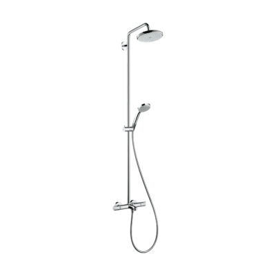 HansGrohe Croma Duş Kolonu 220 1 Jet, Banyo Termostatı İle - 27223000 - HANSGROHE