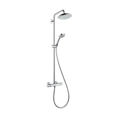 HansGrohe Croma Duş Kolonu 220 1 Jet, Termostat İle - 27185000 - HANSGROHE