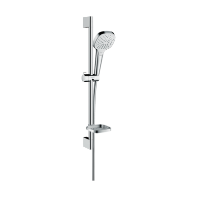 HansGrohe Croma Select E Duş Seti Vario, 65 Cm Duş Barı Ve Sabunluk İle - 26586400 - HANSGROHE