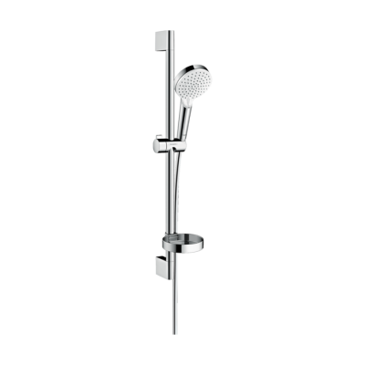 HansGrohe Crometta Duş Seti Vario, 65 Cm Duş Barı Ve Sabunluk İle - 26553400 - HANSGROHE