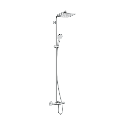 HansGrohe Crometta E Duş Kolonu 240 1 Jet, Banyo Termostatı İle - 27298000 - HANSGROHE