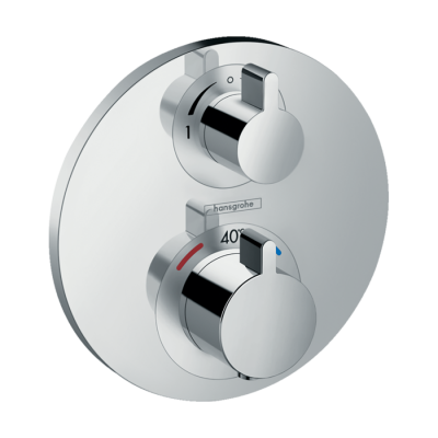 HansGrohe Ecostat S Termostat Ankastre Montaj, 2 Çıkış İçin - 15758000 - HANSGROHE