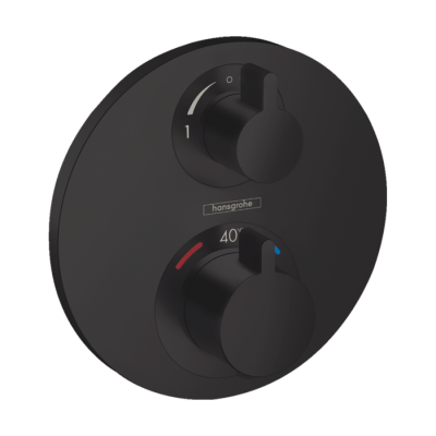 HansGrohe Ecostat S Termostat Ankastre Montaj, 2 Çıkış İçin - 15758670 - HANSGROHE