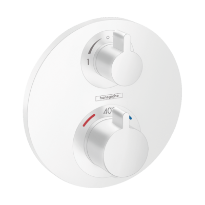 HansGrohe Ecostat S Termostat Ankastre Montaj, 2 Çıkış İçin - 15758700 - HANSGROHE