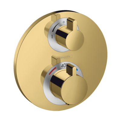 HansGrohe Ecostat S Termostat Ankastre Montaj, 2 Çıkış İçin - 15758990 - HANSGROHE